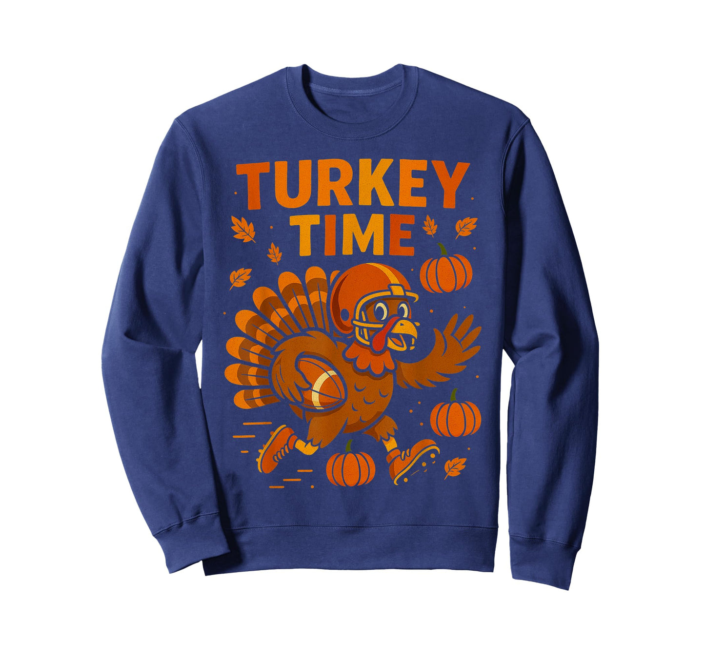 Football Thanksgiving Shirts for Kids Boys Girls Turkey T-Shirt