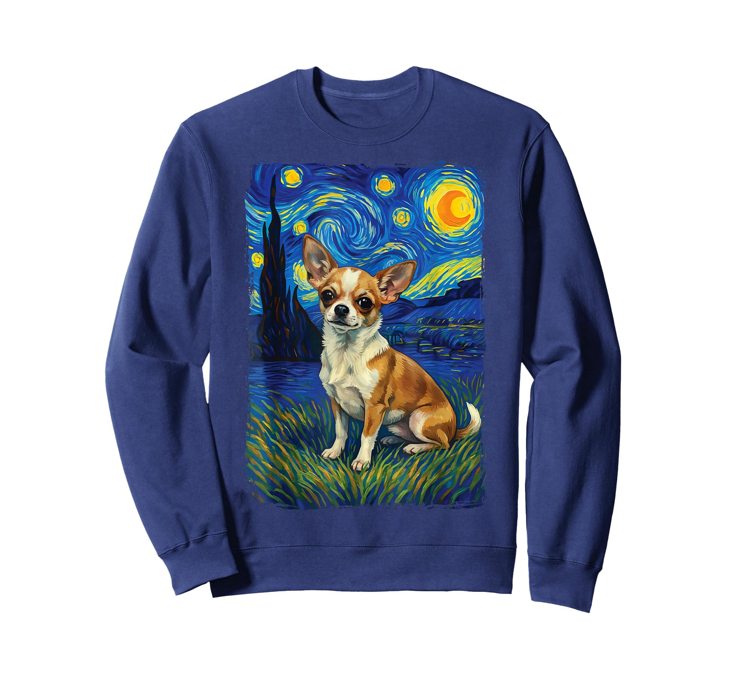 Chihuahua Starry Night T-Shirt