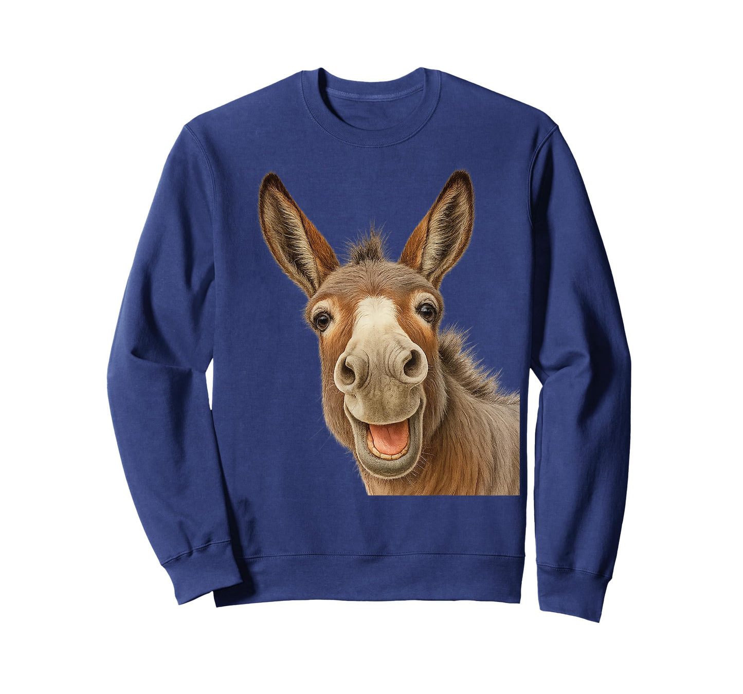 Funny Donkey Face Donkey Head Smile Eagerly Donkey Lover T-Shirt