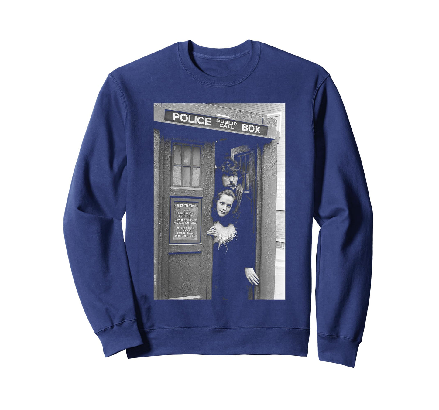 Tom Baker Doctor Who Mary Tamm Romana Tardis 1978 T-Shirt