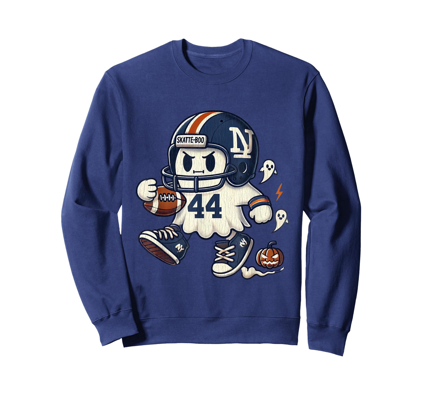 Vintage Cam Skattebo Skatte-Boo Cute Ghost Football Lovers T-Shirt