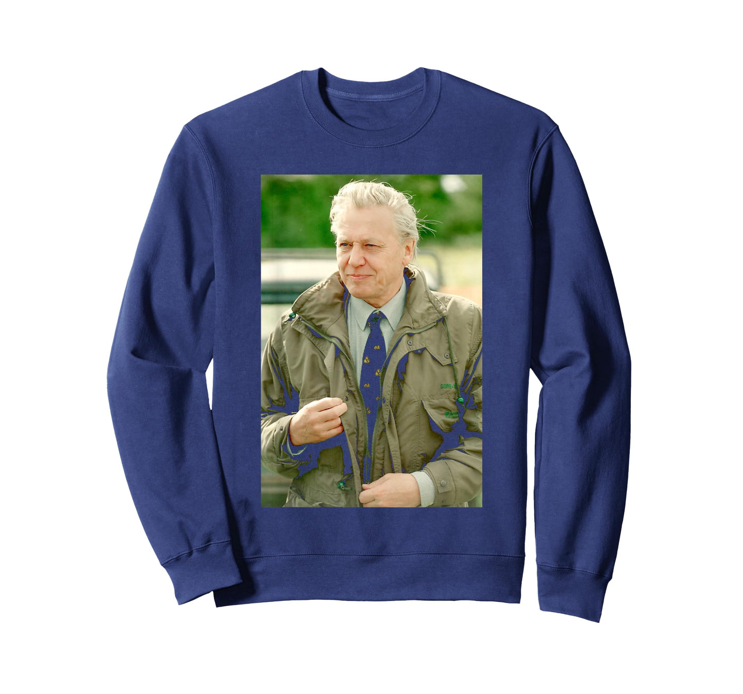 Nature TV Presenter Sir David Attenborough Blue Planet Earth T-Shirt