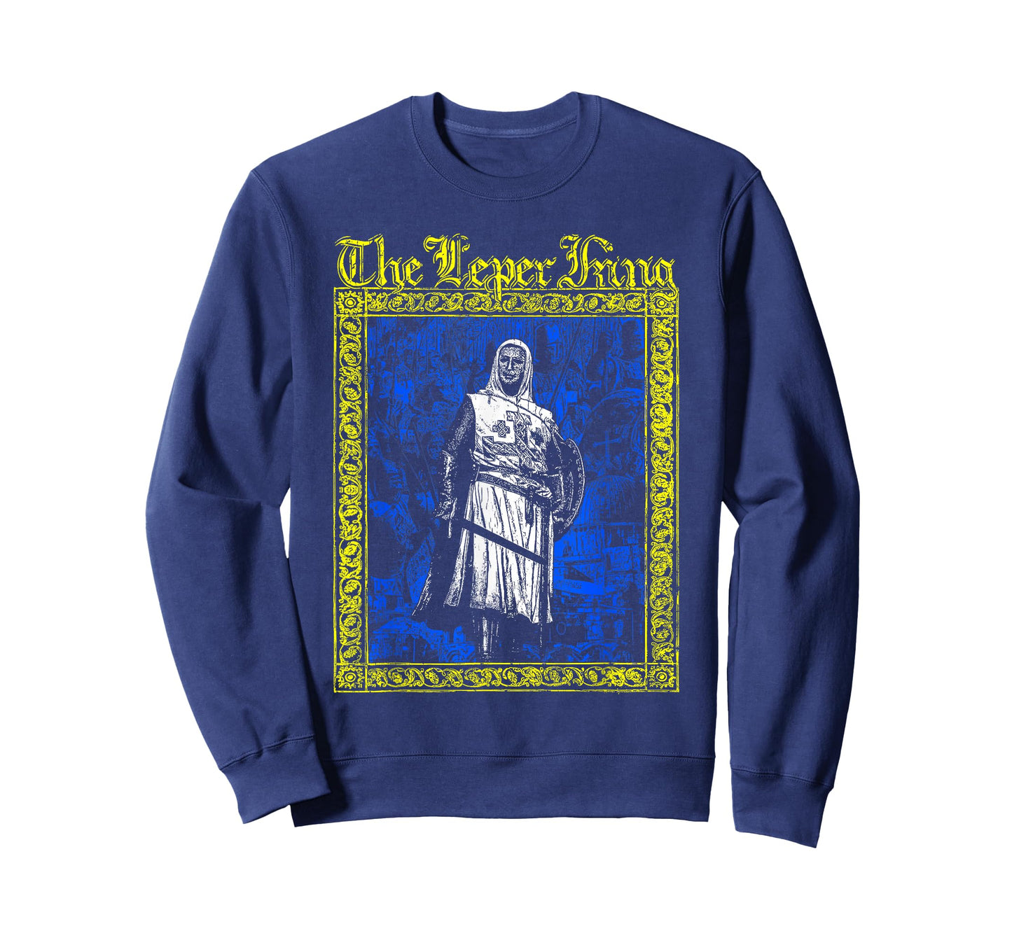 The Leper King Baldwin IV Middle Ages Crusader Apparel T-Shirt