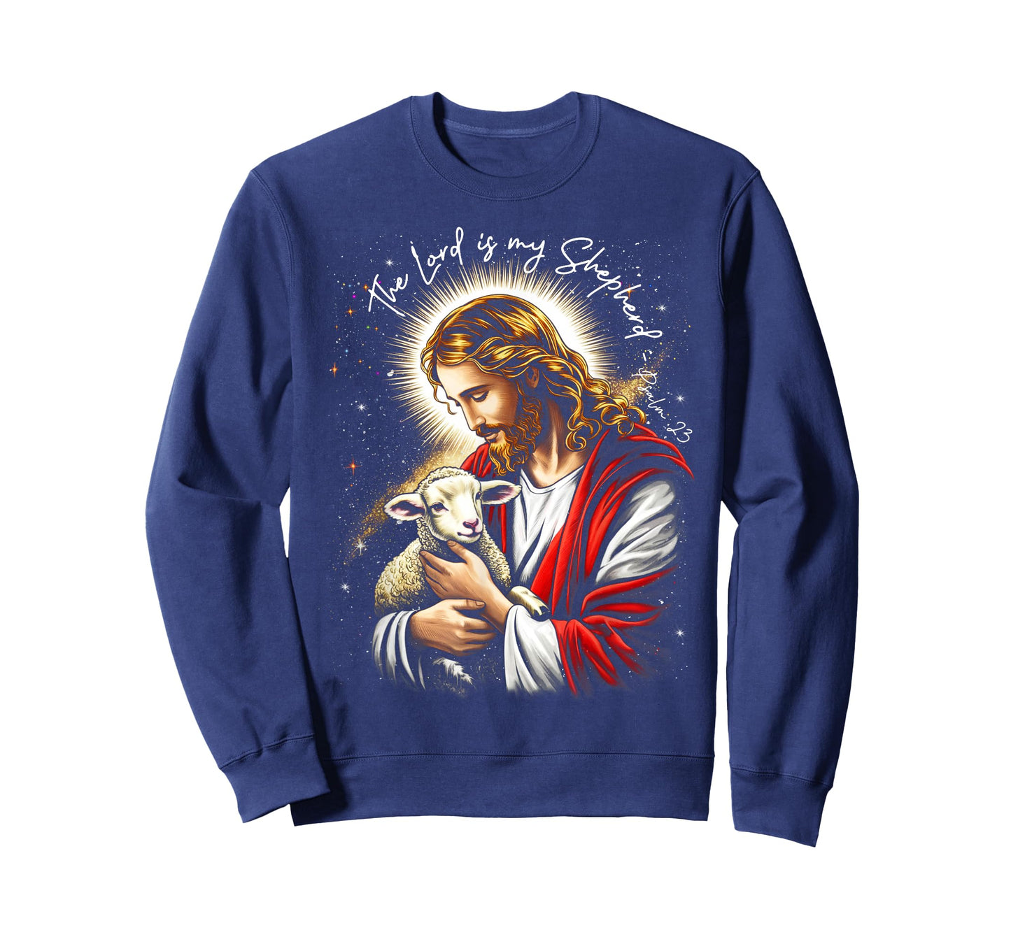 The Lord is My Shepherd Jesus Lamb Faith Christian Easter T-Shirt