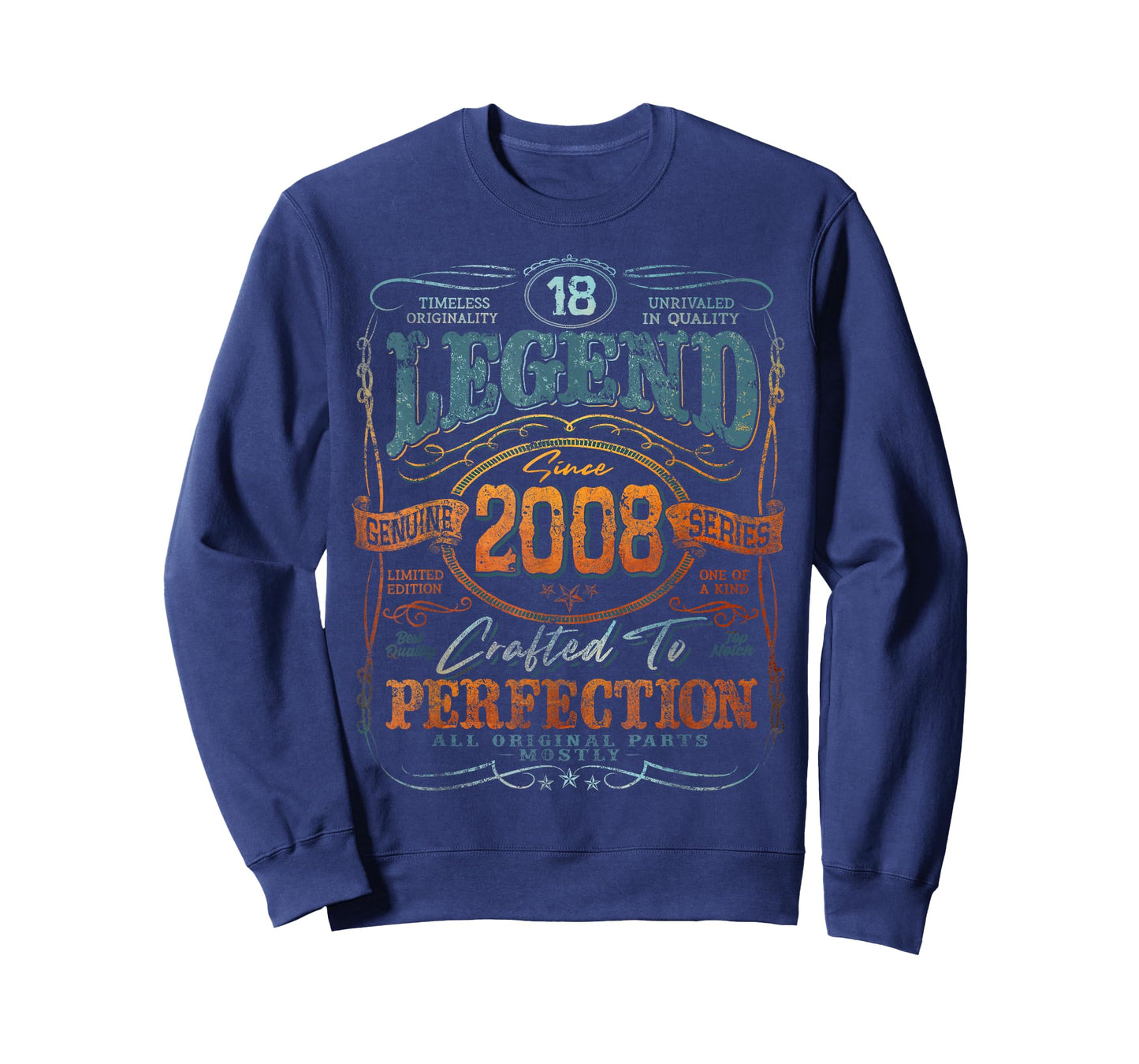 Vintage 2008 Limited Edition Shirt 18 Year Old 18th Birthday T-Shirt