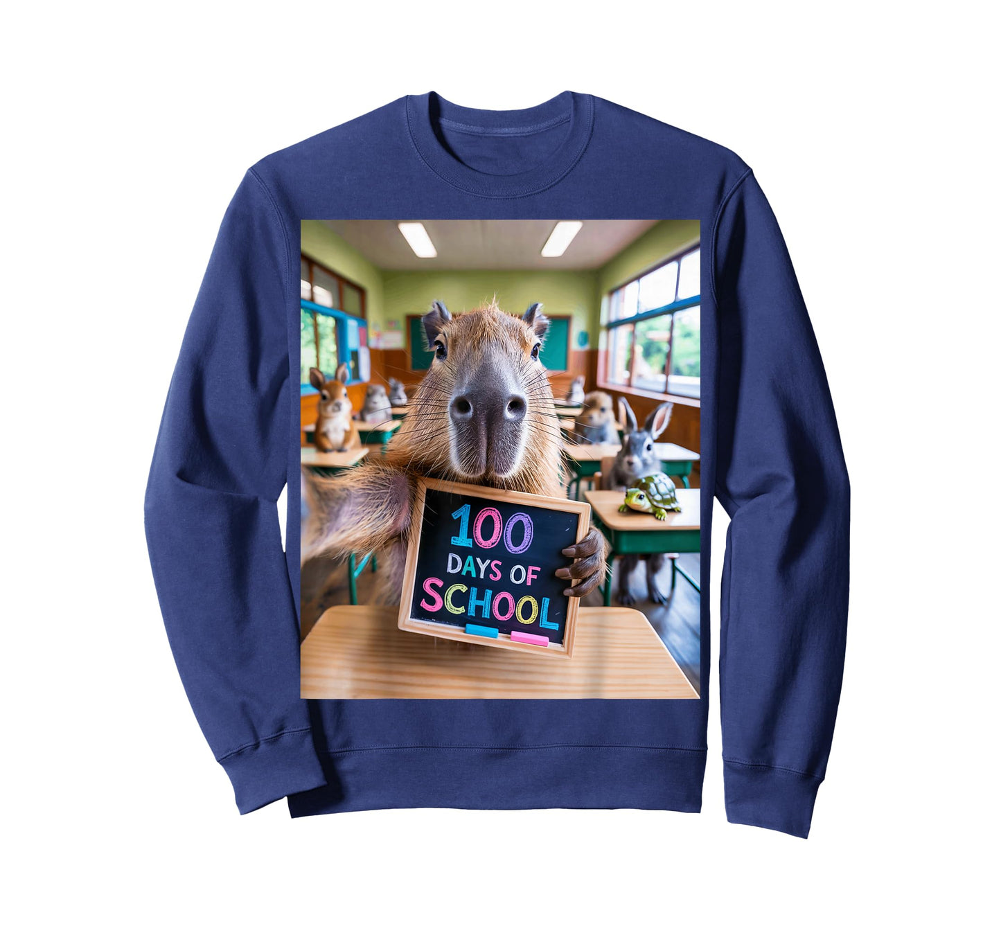 Capybara Selfie 100 Days of School Design for Capybara T-Shirt