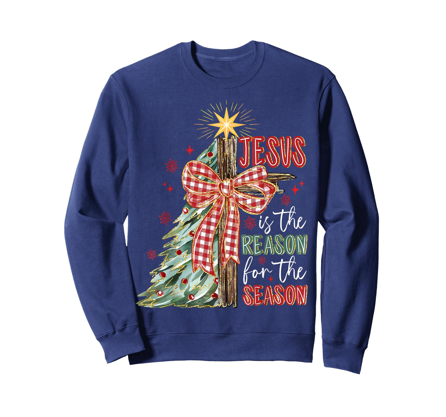 Jesus is The Reason for The Season Christmas Xmas Christian T-Shirt