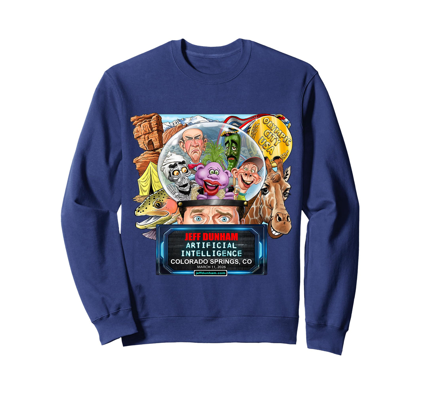 Jeff Dunham Colorado Springs, CO (2026) T-Shirt