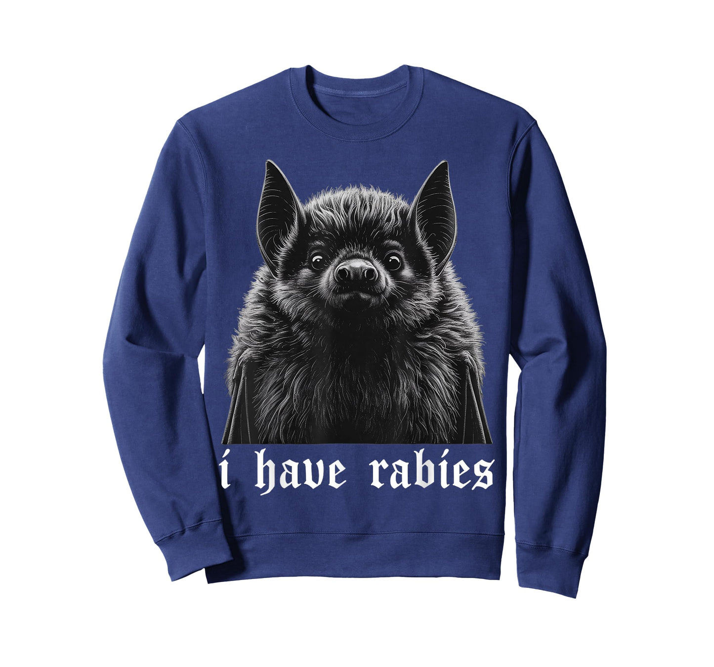 Vintage I Have Rabies Bat Funny Meme Quotes T-Shirt