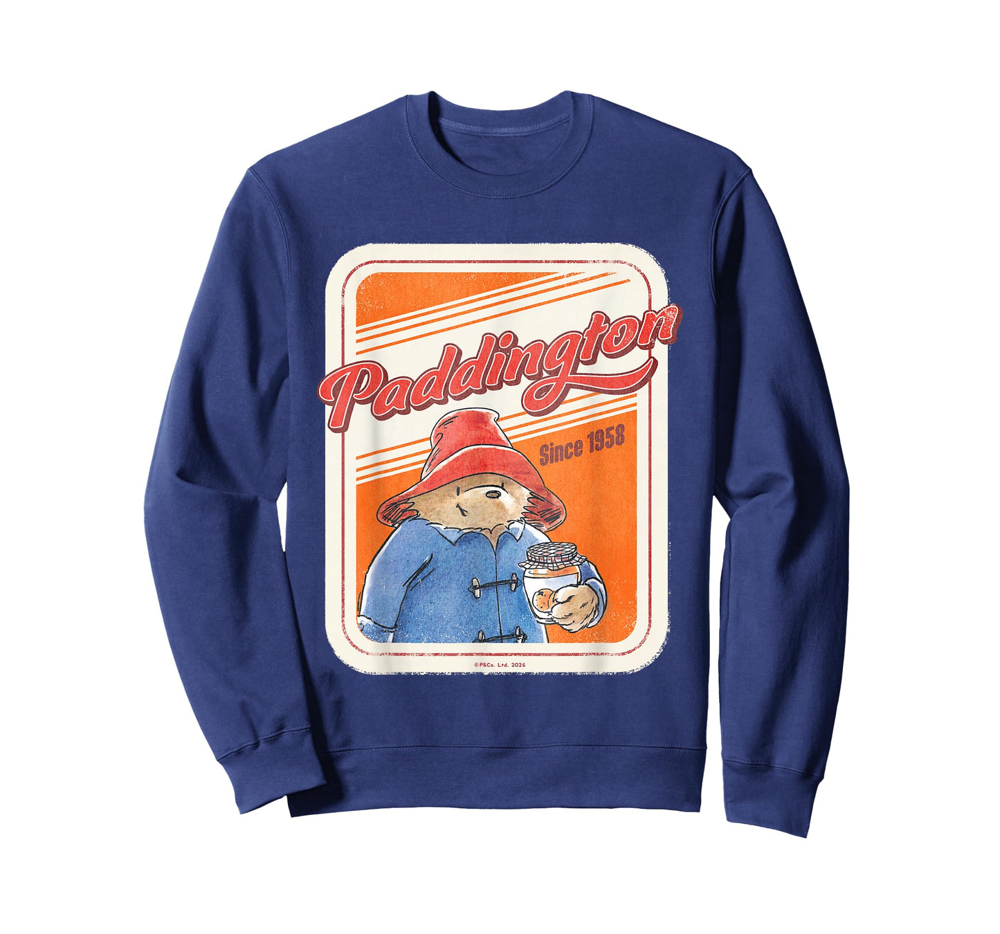 Paddington Bear Classic Retro Illustration Since 1958 T-Shirt