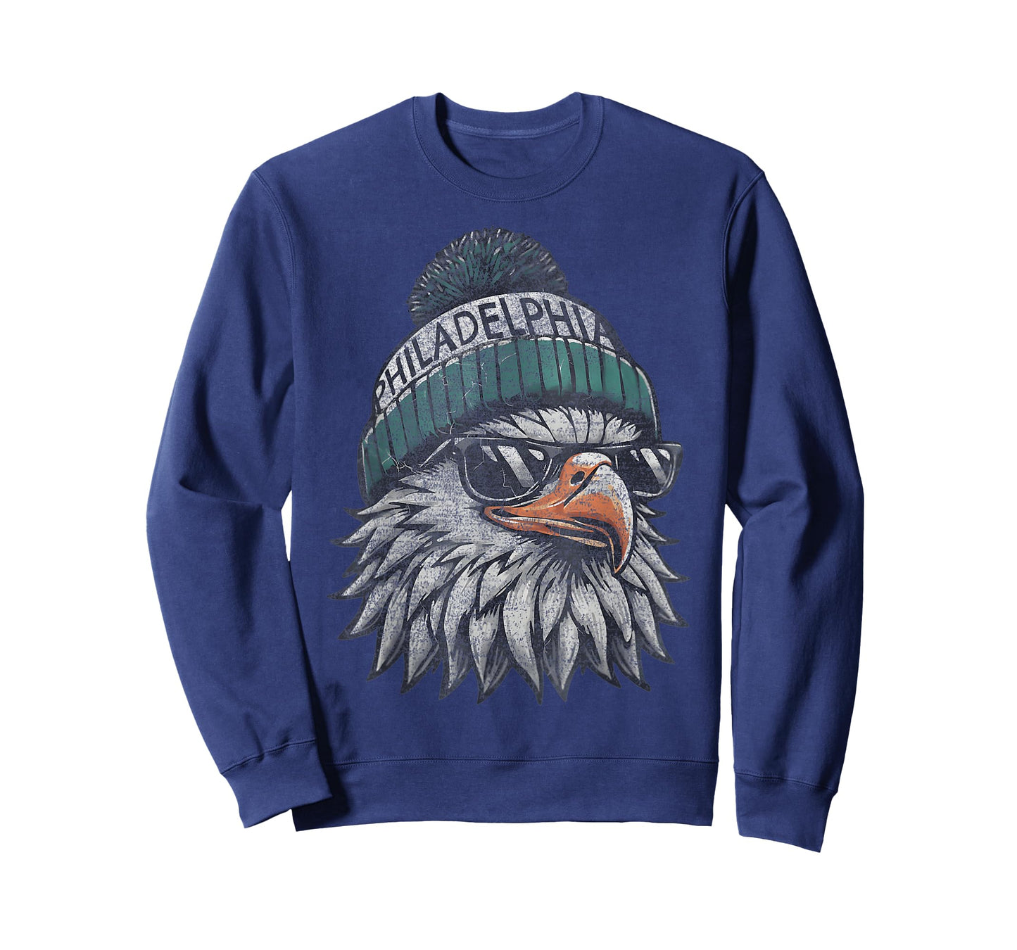 Vintage Eagle with Sunglasses Men Women Kids Cool T-Shirt