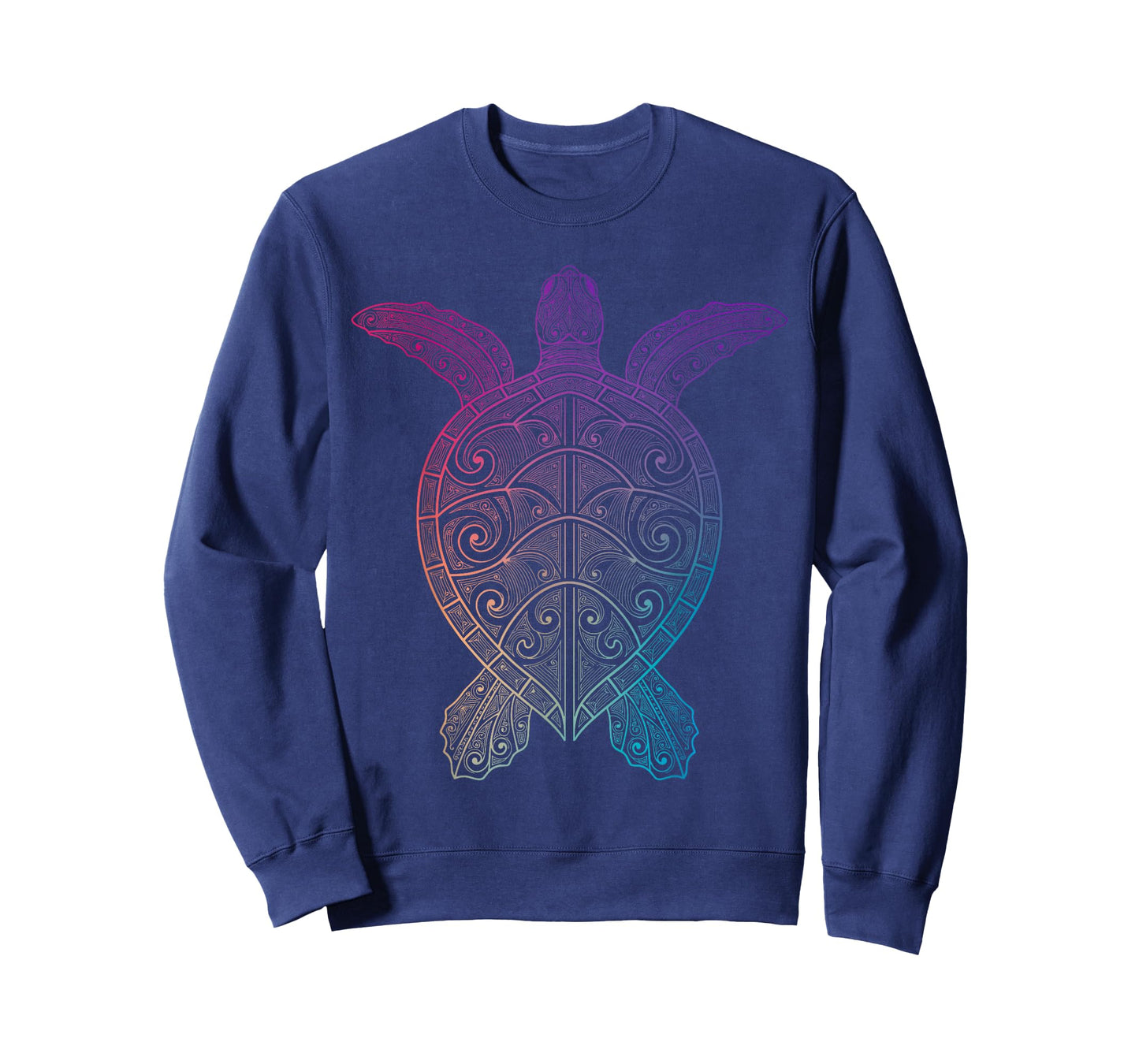 Sea Turtle Mandala Art Ocean Animal Graphic Scuba Diver T-Shirt
