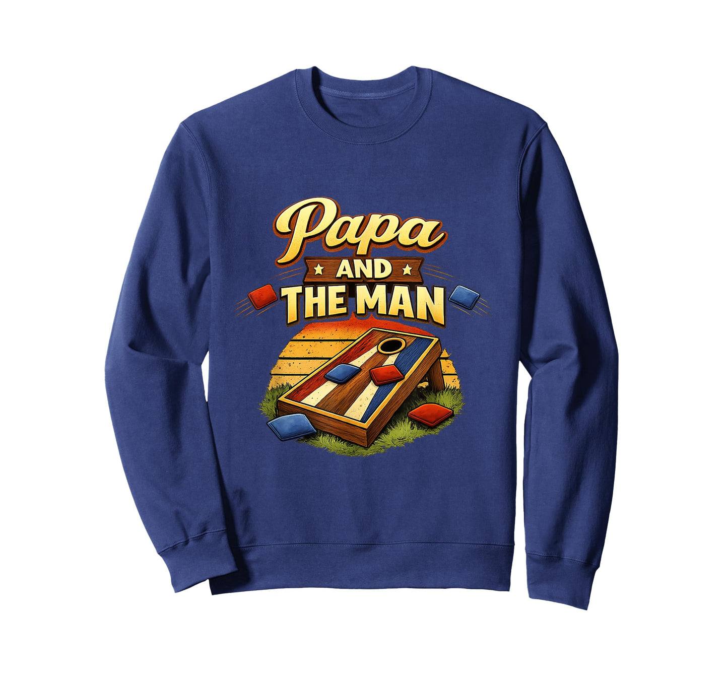 Papa and The Man Corn Hole T-Shirt