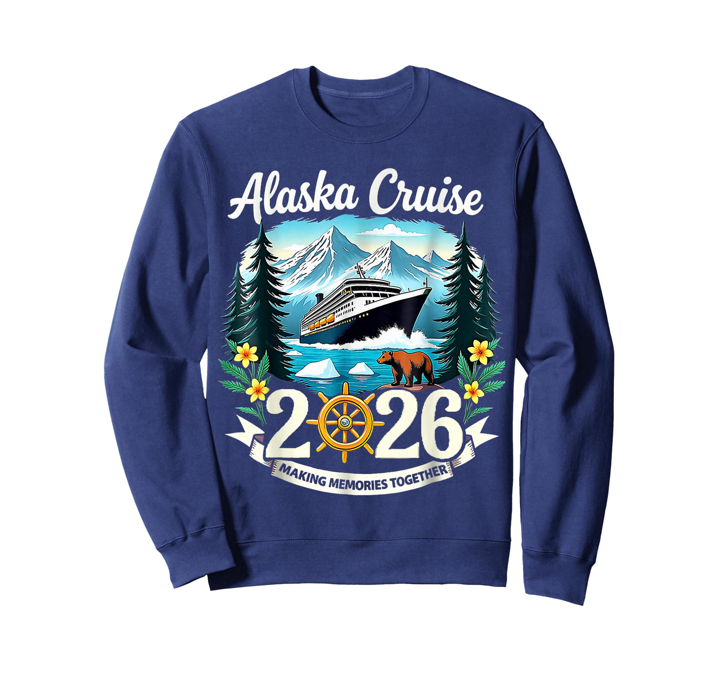 Matching Family Friends and Group Alaskan Alaska Cruise 2026 T-Shirt
