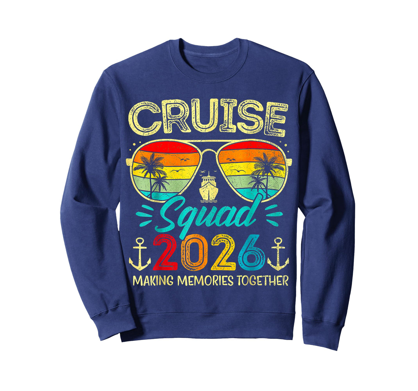 Cruise Squad 2026 Family Group Matching Summer Vacation T-Shirt