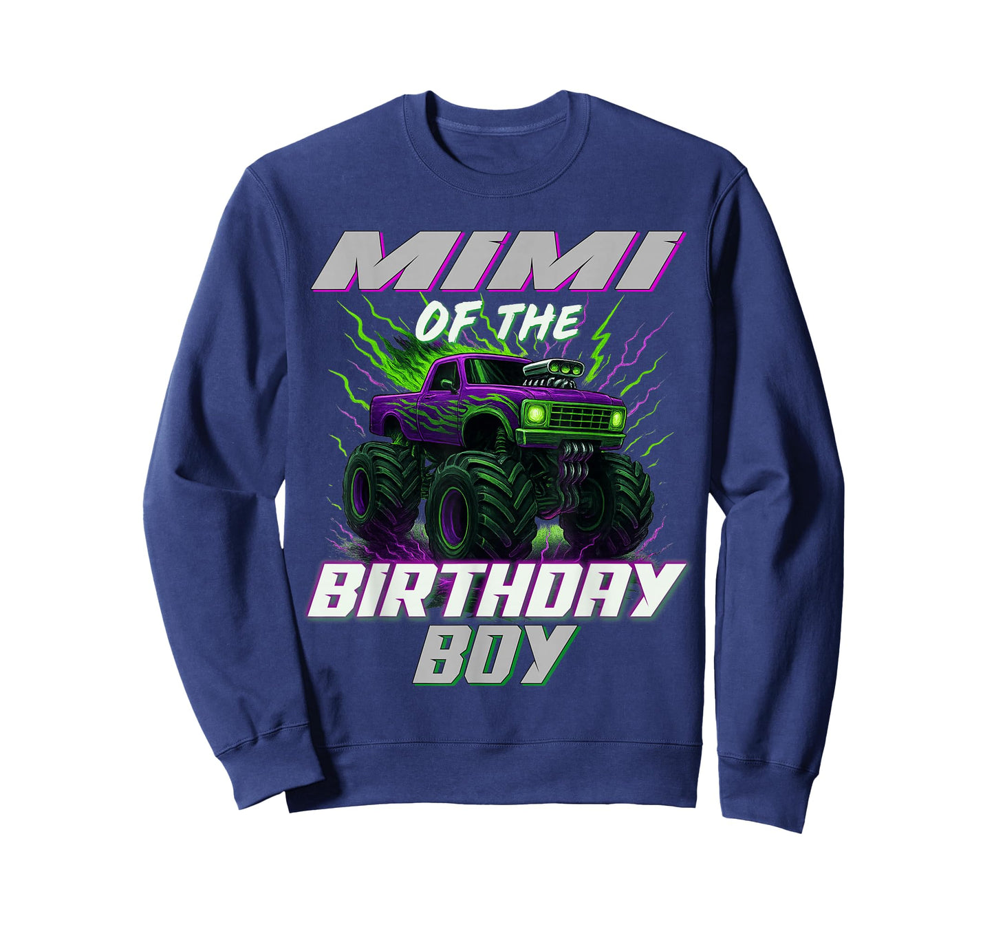 Mimi of The Birthday Boy Monster Truck T-Shirt