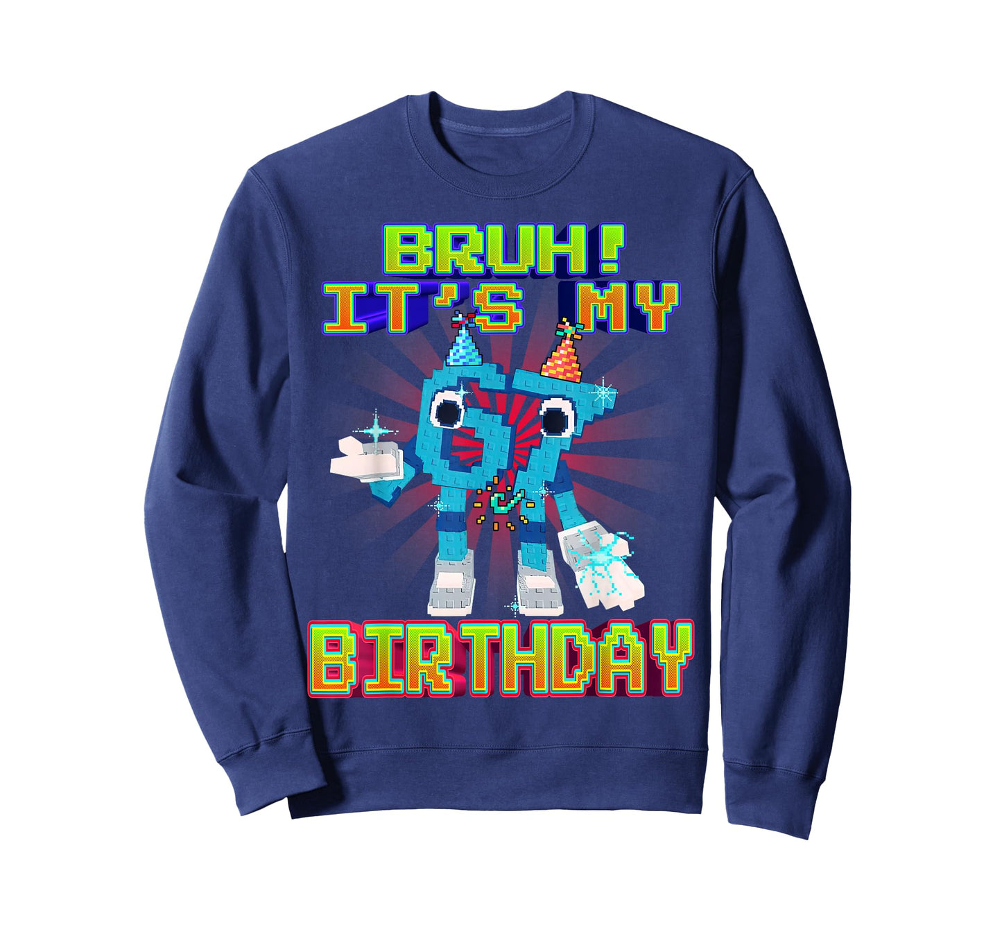 Bruh It's My Birthday 67 Six Seven 6-7 Funny Brainrot T-Shirt