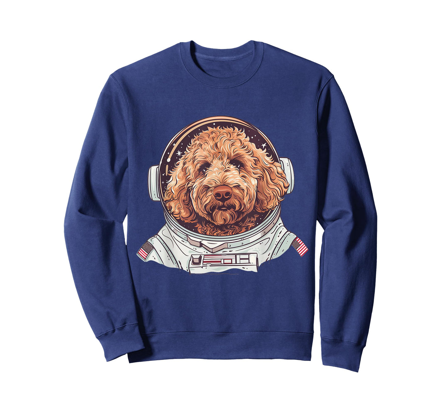 Goldendoodle Astronaut Funny Dog Lover T-Shirt