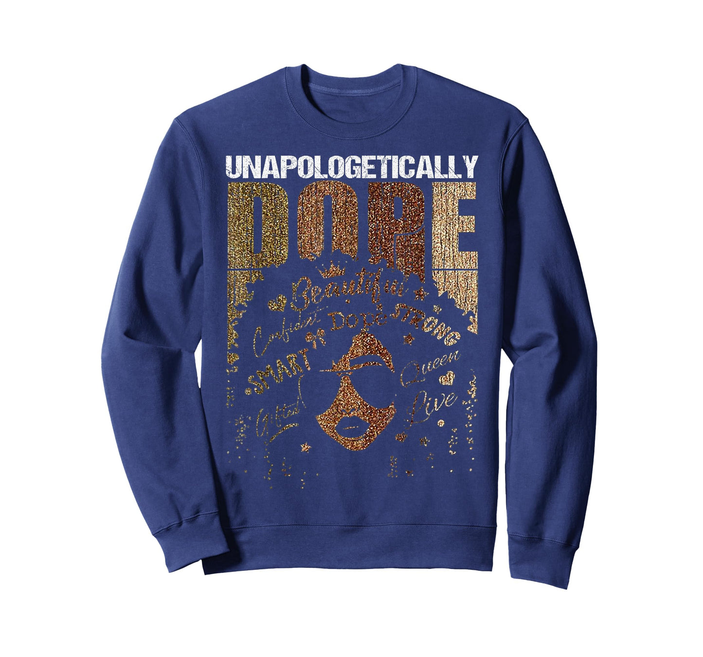 Unapologetically Dope Black Afro Women Black History Month T-Shirt