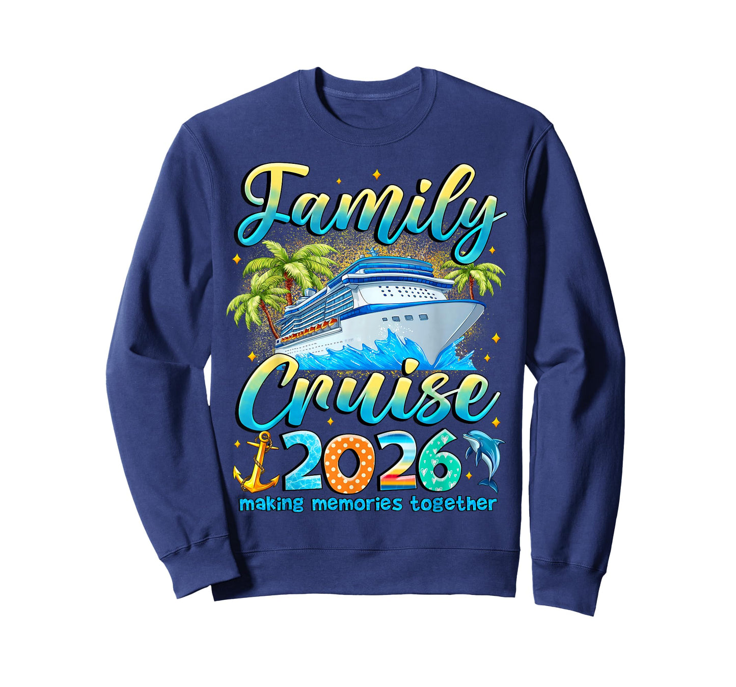 Family Cruise Squad 2026 Group Matching Summer Vacation Trip T-Shirt