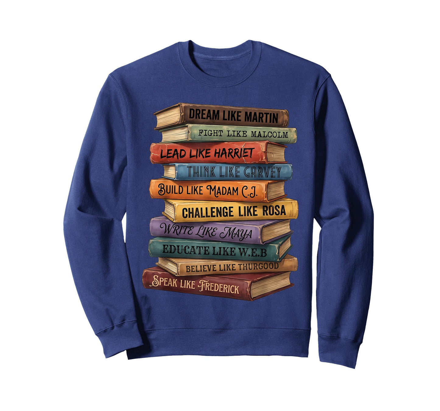 Black History Month Book Lover Teacher Leader American Pride T-Shirt