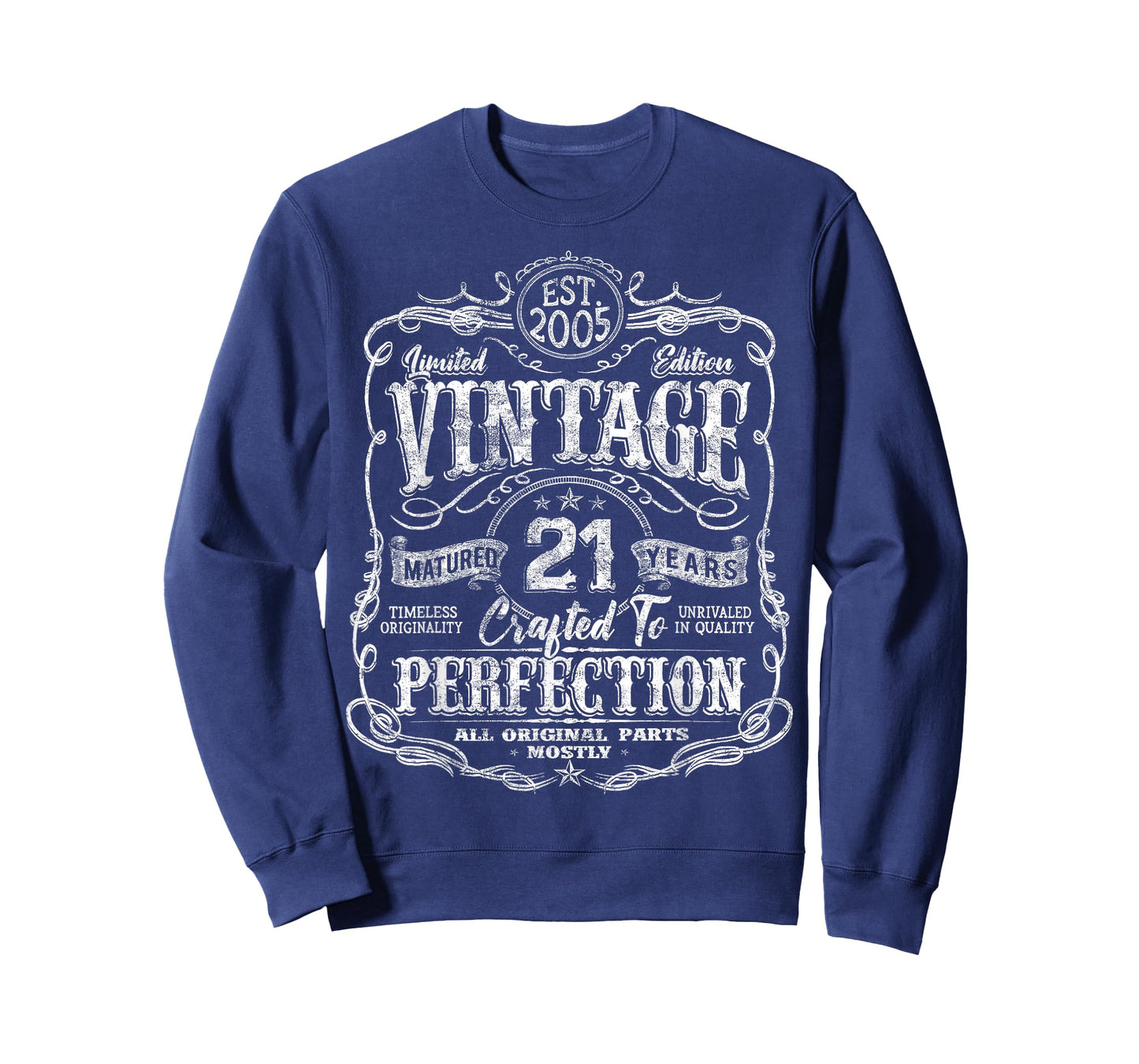 Vintage 2005 Limited Edition Shirt 21 Year Old 21st Birthday T-Shirt