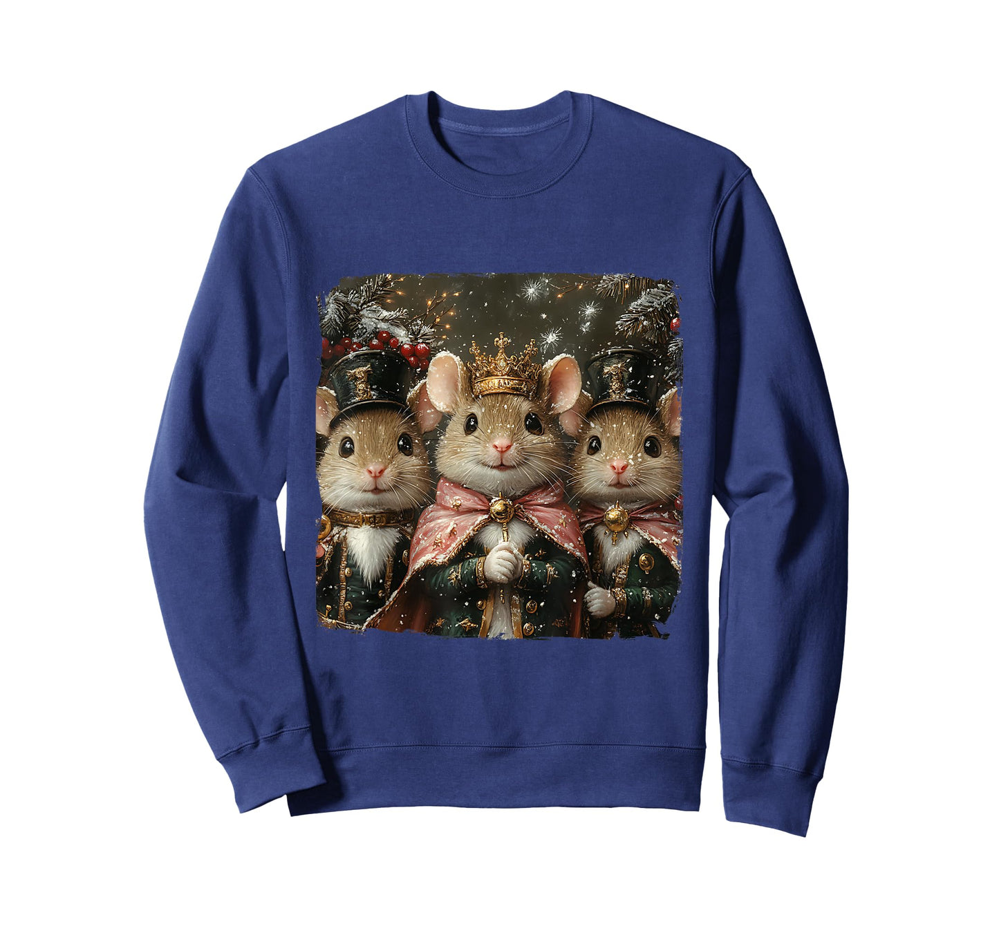 Fairy Mouse Nutcracker Team Pink Ballet Vintage Christmas T-Shirt
