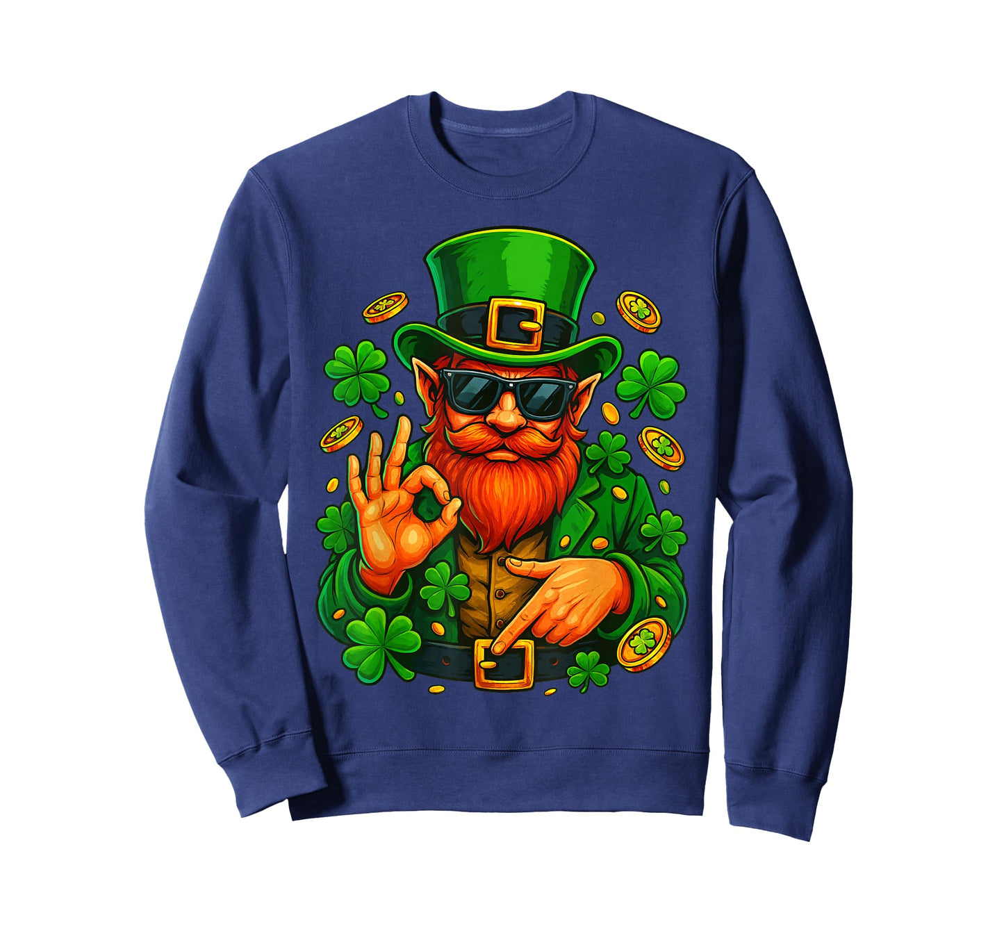 67 Six Seven Gen Alpha Slang Leprechaun Funny St. Patricks T-Shirt