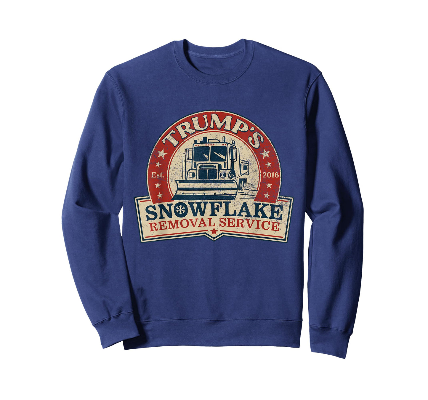 Trump's Snowflake Removal Service Funny Donald Trump T-Shirt
