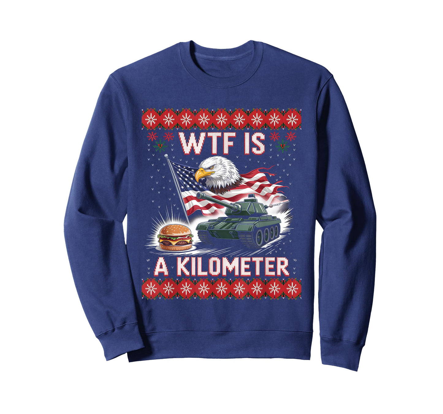 WTF is A Kilometer Christmas Sweater T-Shirt