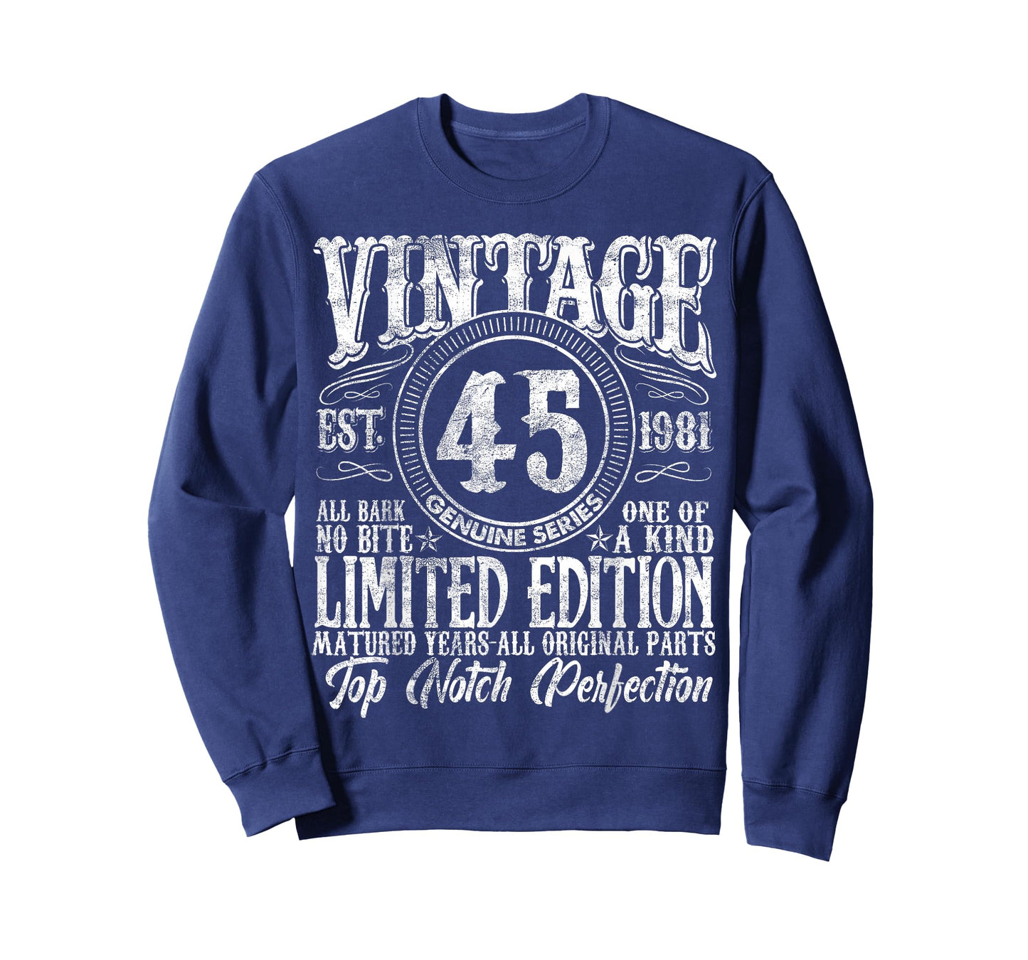 45 Year Old Gifts Vintage 1981 Limited Edition 45th Birthday T-Shirt