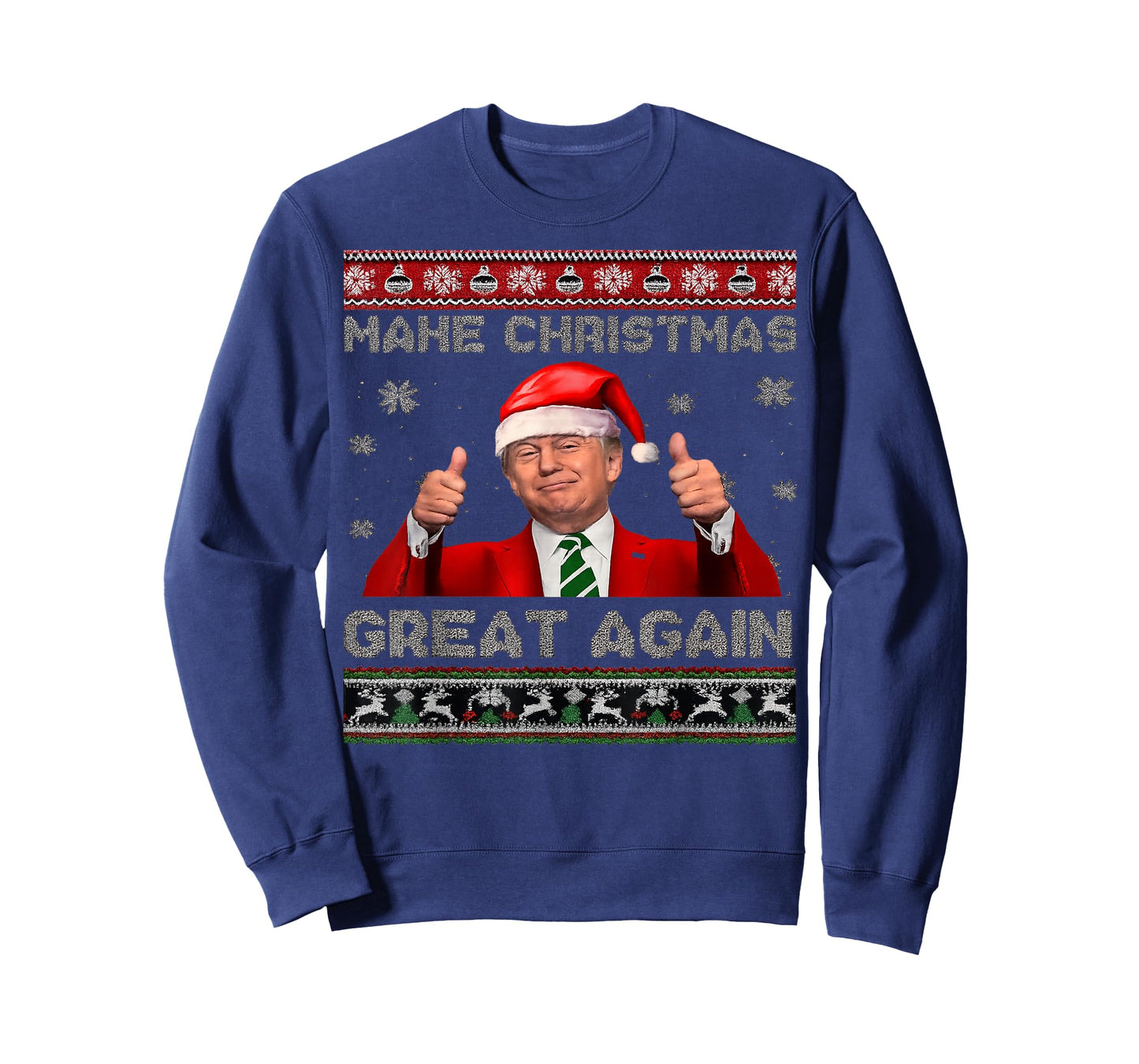 Make Christmas Great Again Xmas Trump T-Shirt