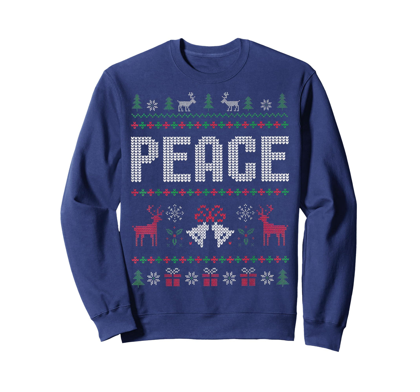 I Come in Peace Couple Matching Ugly Christmas Sweater T-Shirt