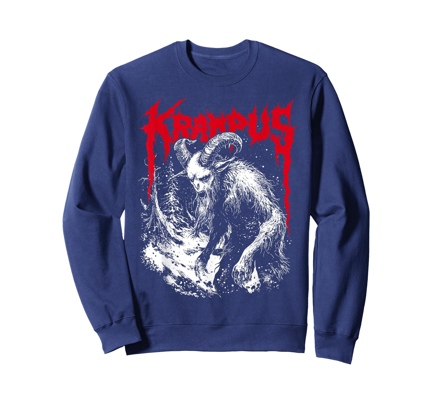 Kramperl Perchten Santa's Helper Christmas Demon Krampus T-Shirt