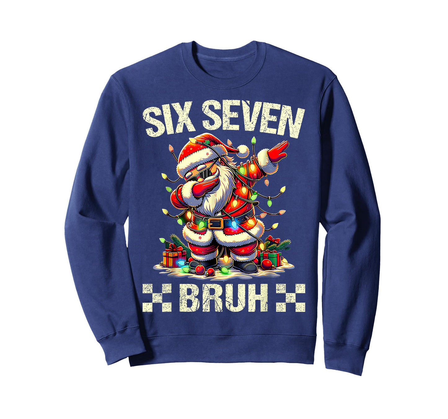 67 Six Seven Burh Funny Christmas 6 7 Meme Men Women Kids T-Shirt