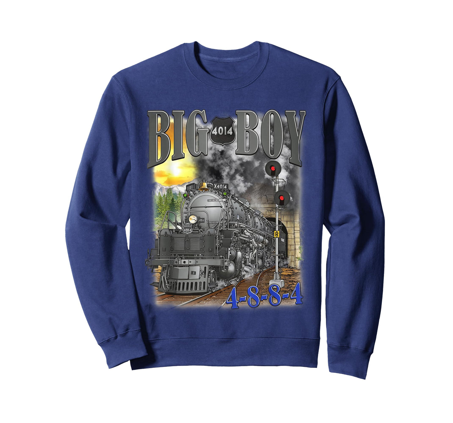 Big Boy 4014 Steam Locomotive Vintage Railroad Train Engine T-Shirt