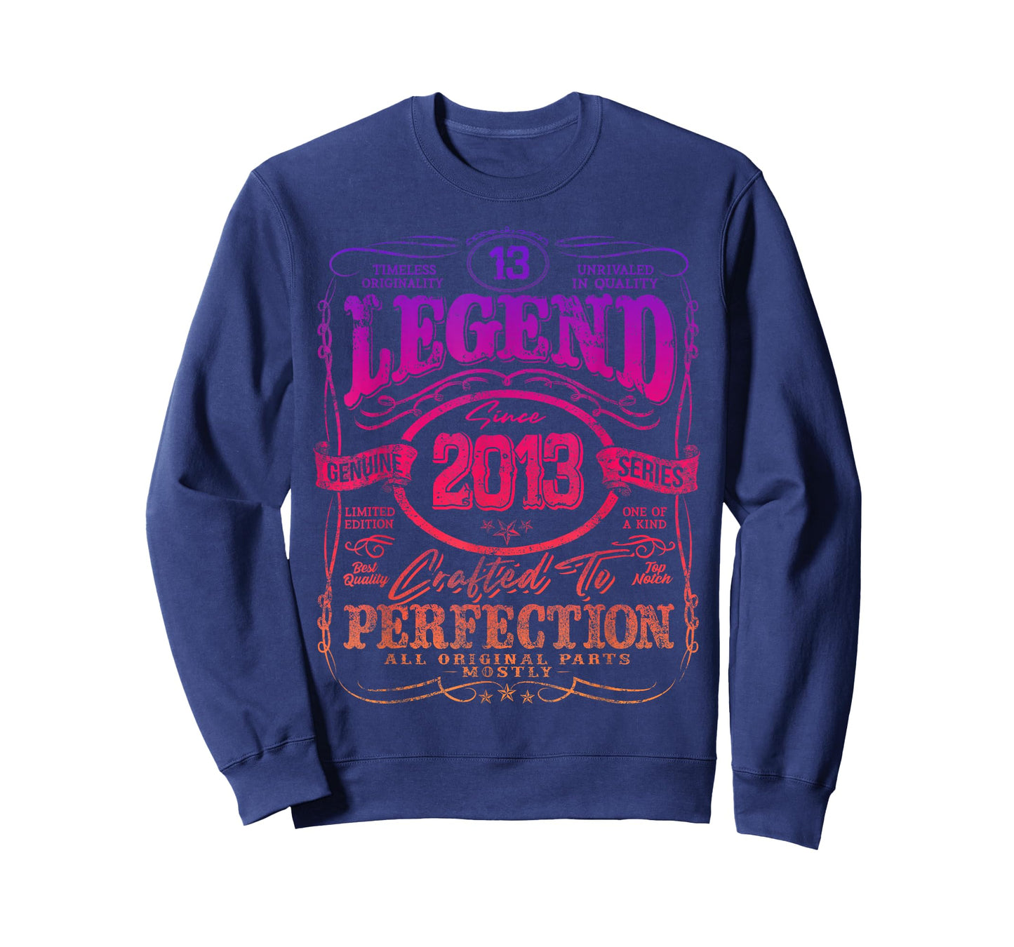 Vintage 2013 Limited Edition Shirt 13 Year Old 13th Birthday T-Shirt