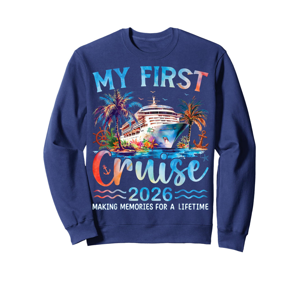 My First Cruise 2026 Family Cruising Ship Vacation Trip T-Shirt