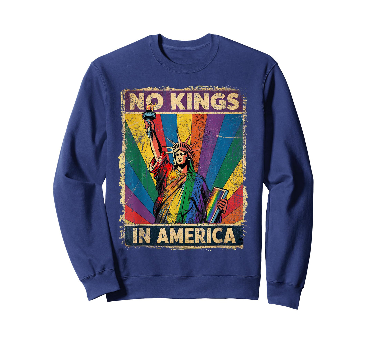 No Kings in America Funny LGBTQ T-Shirt
