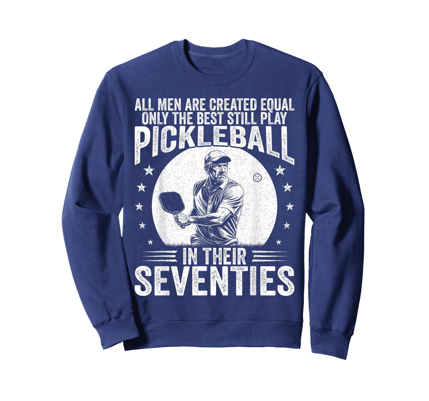 Best Men Play Pickle Ball in Seventies Funny Pickleball T-Shirt