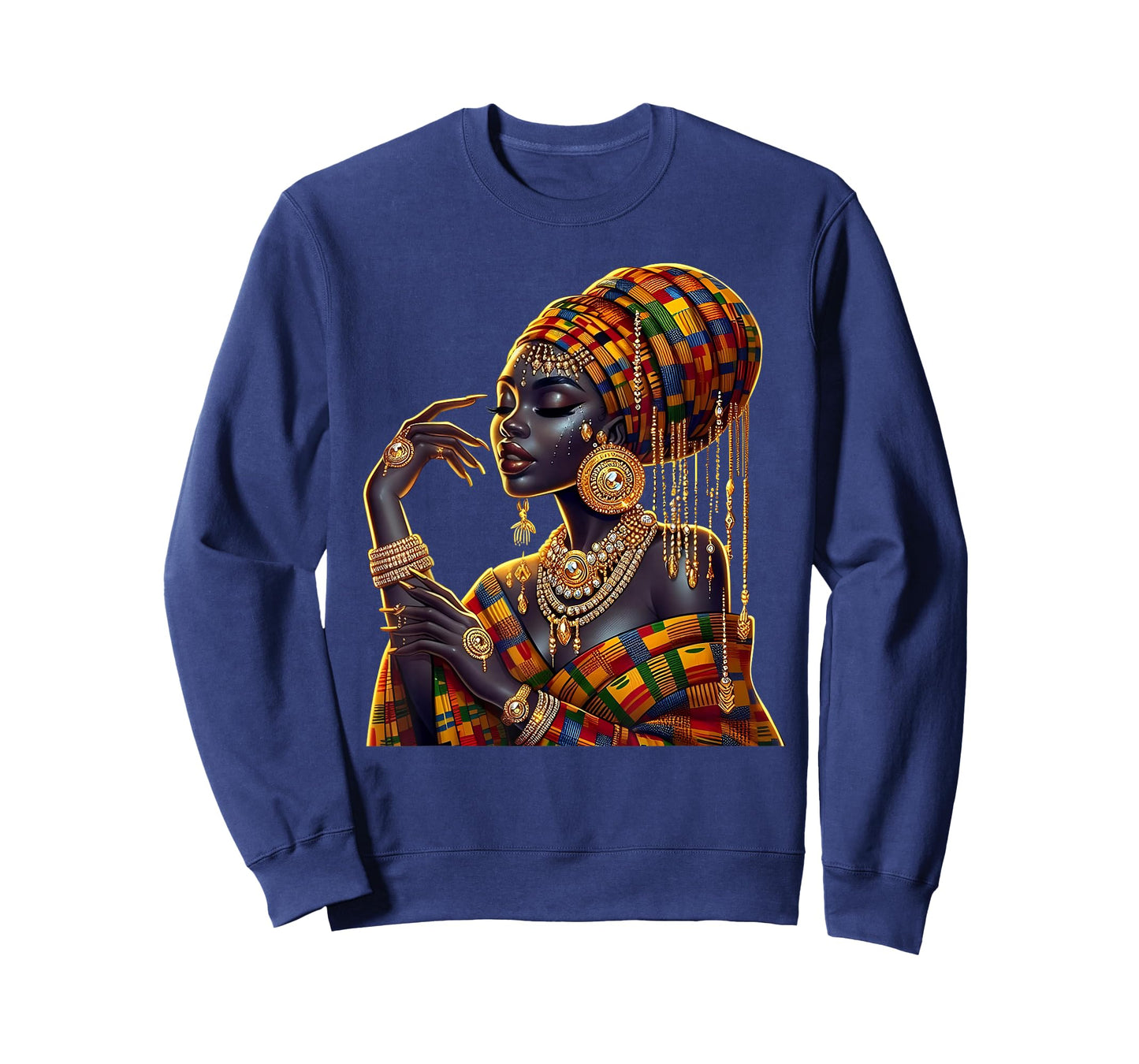 Love Black Woman African Melanin Queen Black History Month T-Shirt