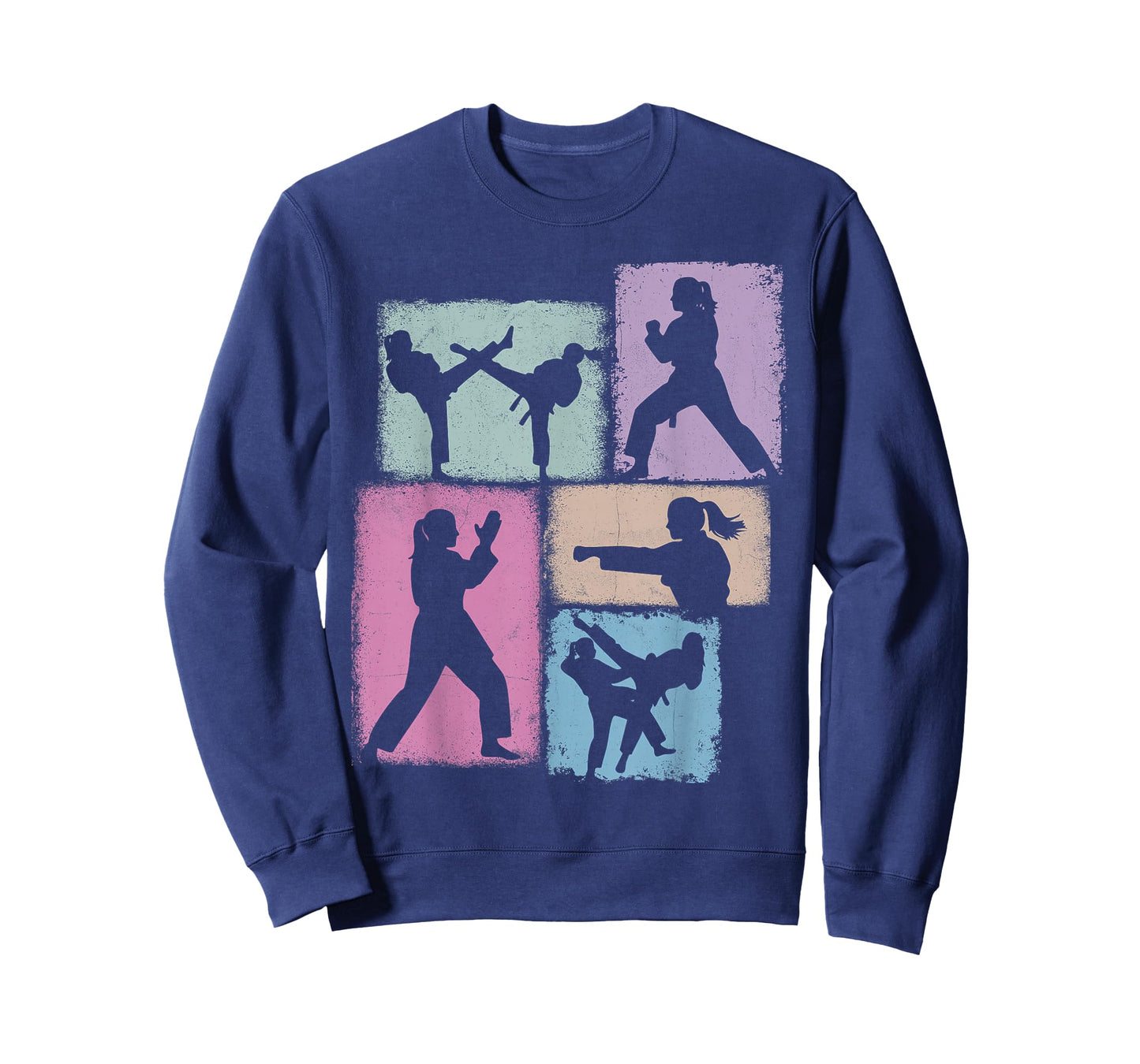 Taekwondo Practitioner Collage Women Kids Coach Youth Girl T-Shirt