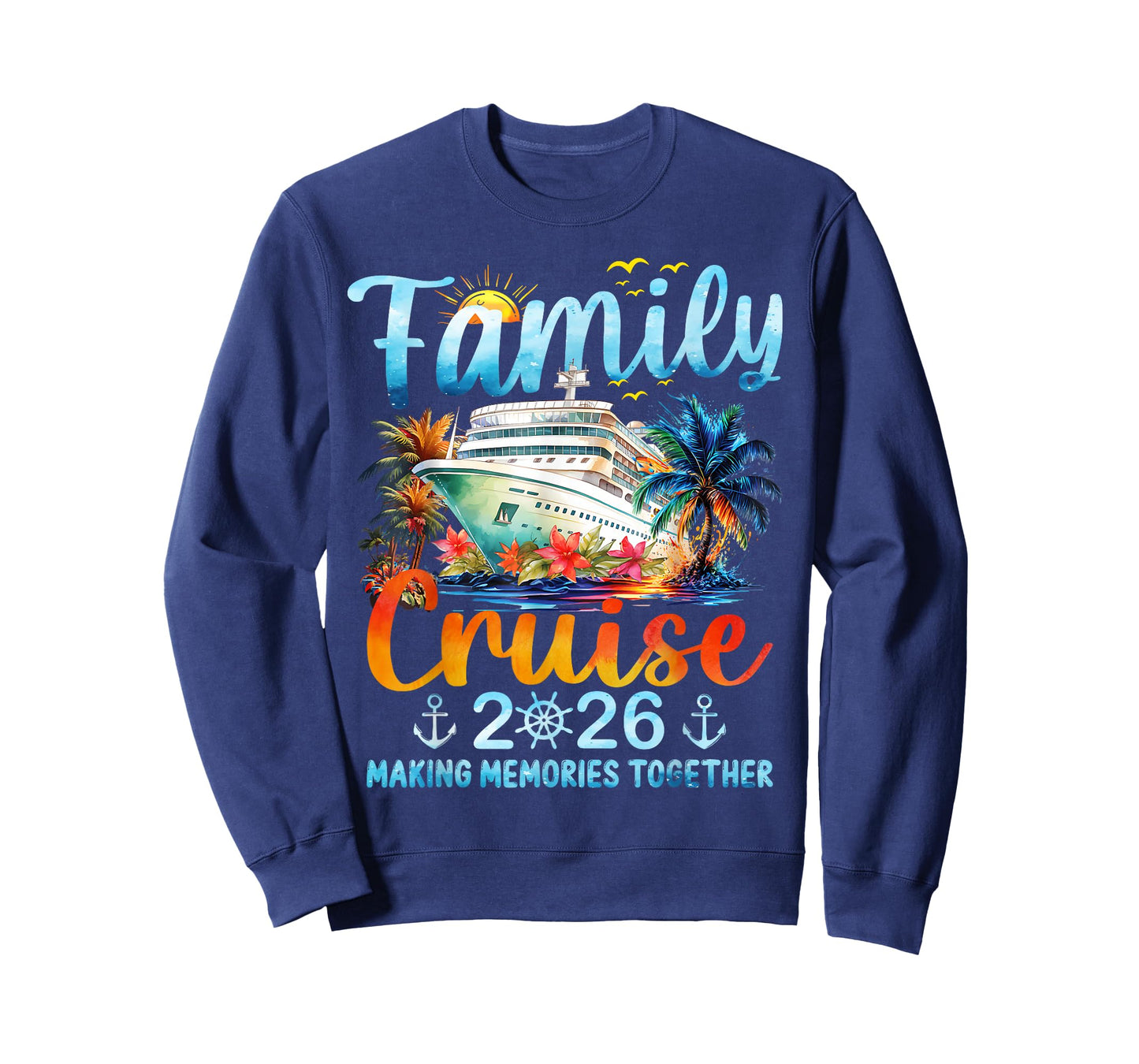 Family Cruise 2026 Making Memories Together Matching Family T-Shirt