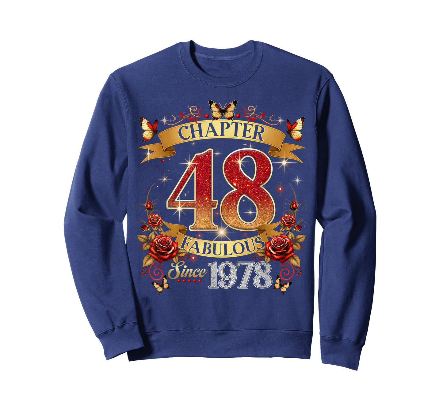 Chapter 48 Fabulous Since 1978 48th Birthday Women Girls T-Shirt