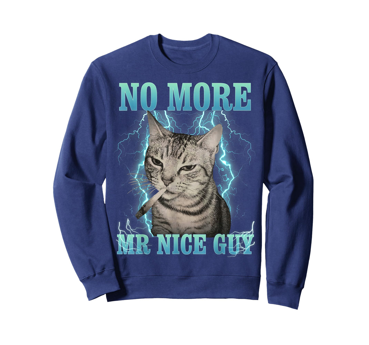 Funny Memes Humor Saying No More Mr Nice Guy Cat Meme T-Shirt
