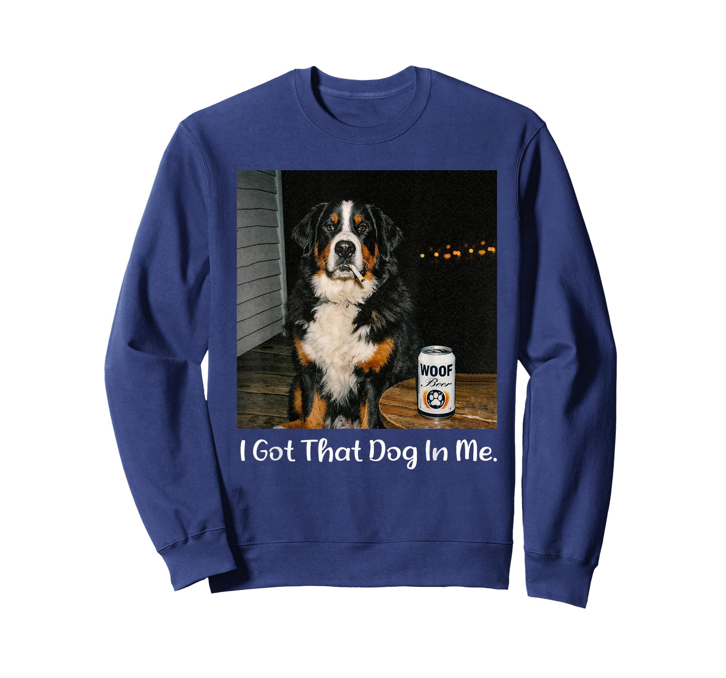 I Got That Dog in Me Funny Bernese Mountain Dog Meme Tee T-Shirt