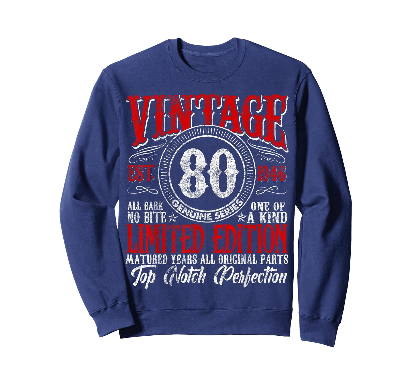 80 Year Old Gifts Vintage 1946 Limited Edition 80th Birthday T-Shirt