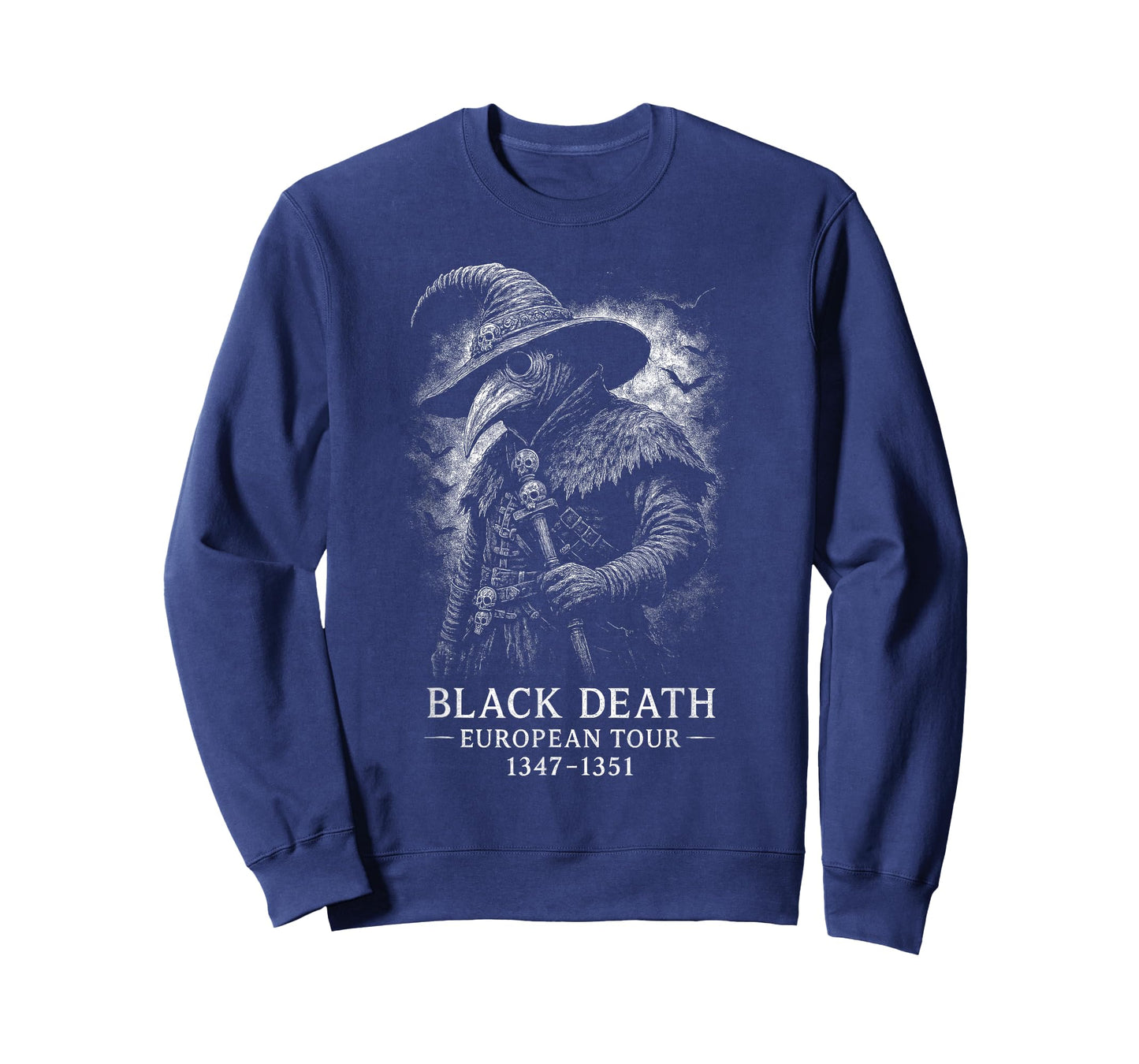 Plague Black Death Plague Rat | Black Death European Tour T-Shirt