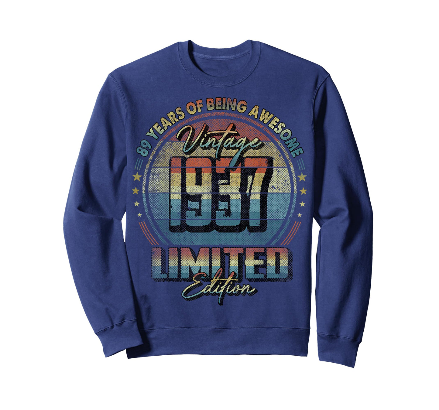 Vintage 1937 Limited Edition Shirt 89 Year Old 89th Birthday T-Shirt