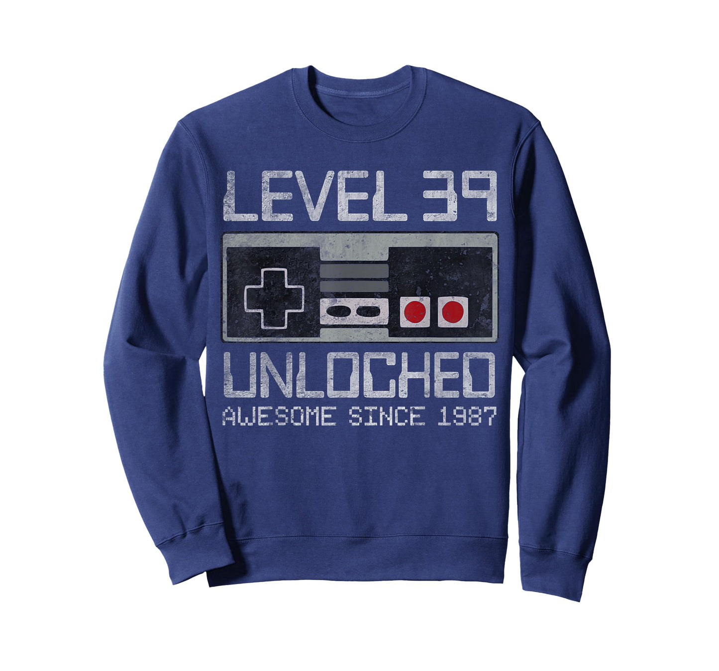 Level 39 Unlocked 39th Birthday 39 Year Old Video Gamer Men T-Shirt